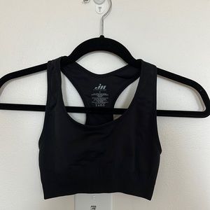 Black Sports Bra